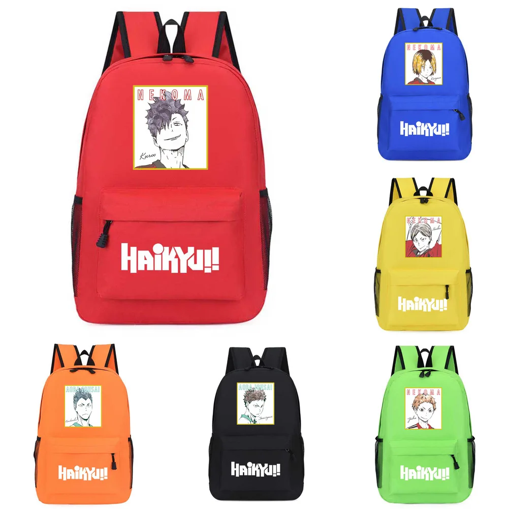 Модный школьный рюкзак Аниме Haikyuu