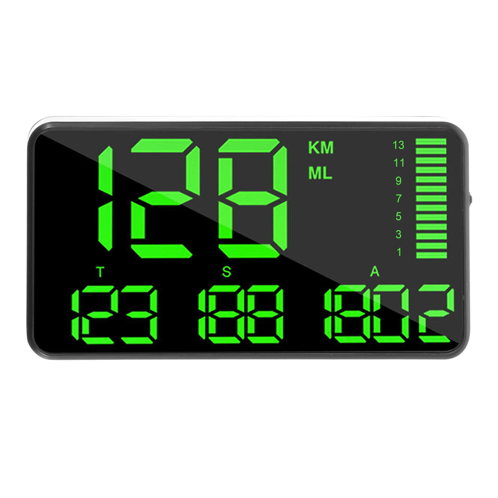 

C90 Digital GPS Car Speedometer 5.5inches Car Front HUD Head-Up Display With Over Speed Fatigue Driving Alert With a USB Cable