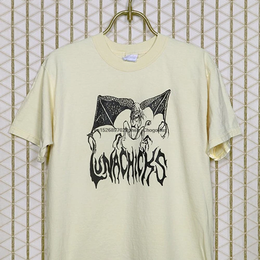 Футболка lunachiers в стиле панк-рок с дырками |