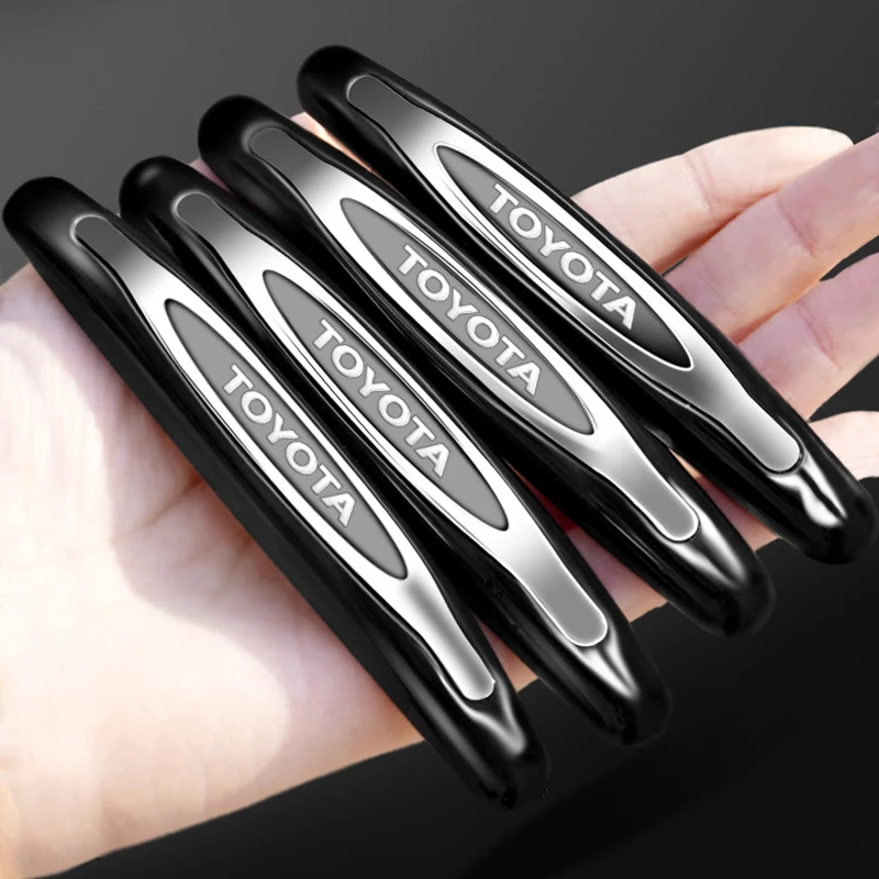 4 шт. противоударные бамперы для автомобильных дверей защитные наклейки боковых