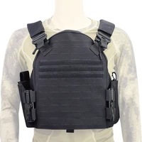 military tactical plate carrier vest laser cut combat molle vest outdoor airsoft protective gear cs paintball hunting body armor