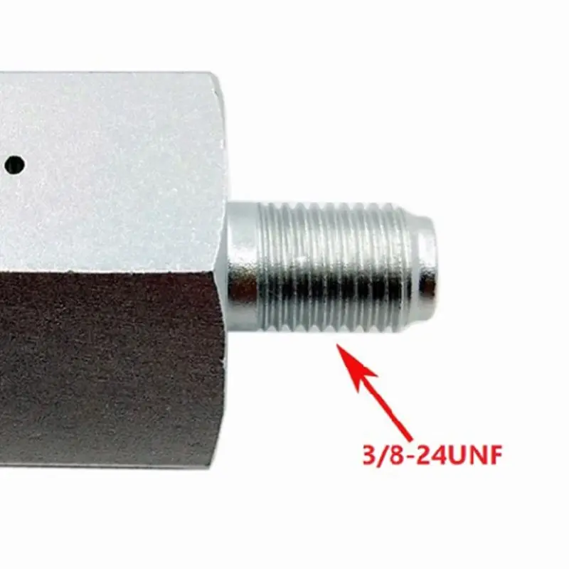 

Cylinder CO2 Trapezoidal Thread Adapter Connector TR21-4 Convert to 3/8UNF-24 for CO2 Mini Regulator