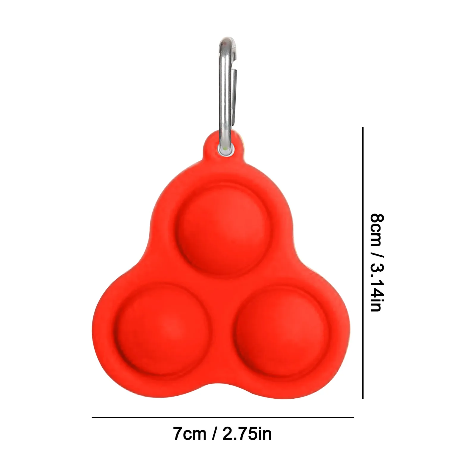 

Children Adult Simple Dimple Fidget Toy In Stock Creative Toy Mini Dimple Toy Pressure Reliever Board Controller Solid Color