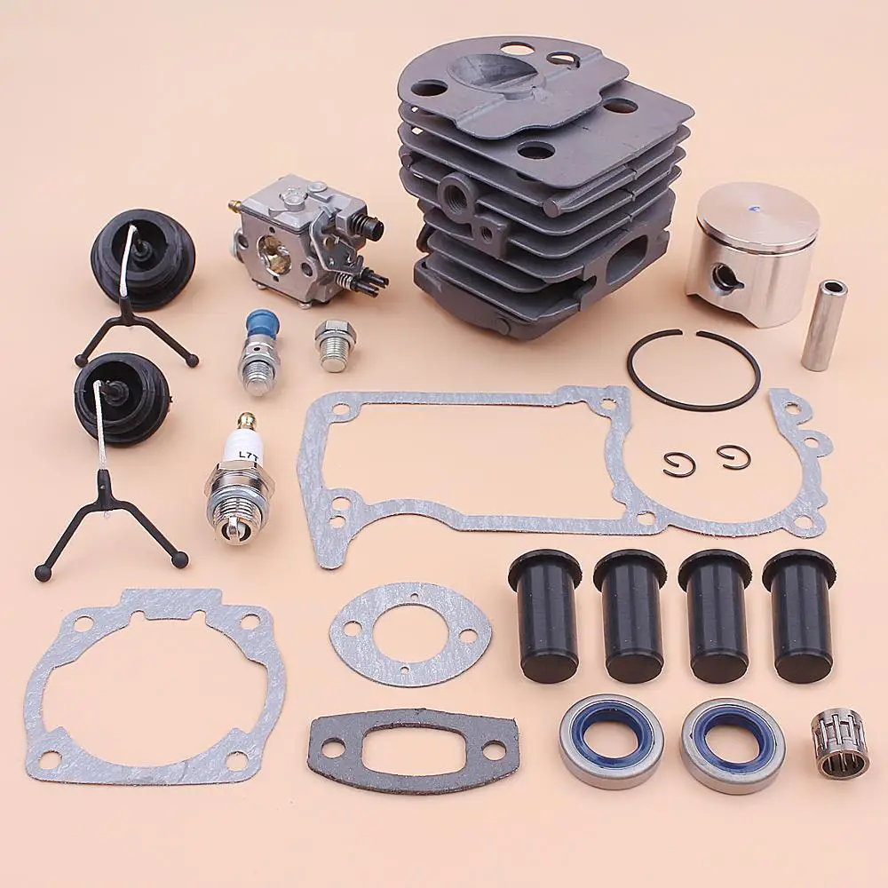 45 мм NIKASIL поршневой карбюратор AV буфер топливный масляный колпачок комплект для