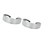 2 шт., робот-Инопланетянин, металлический, серебристый цвет