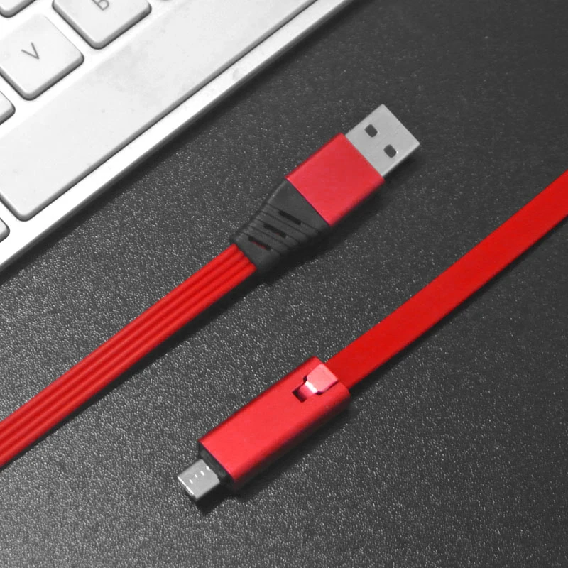Регулируемый usb-кабель, кабель для зарядки телефона для iPhone, быстрый ремонт, Android type C, многоразовая линия для мобильных телефонов