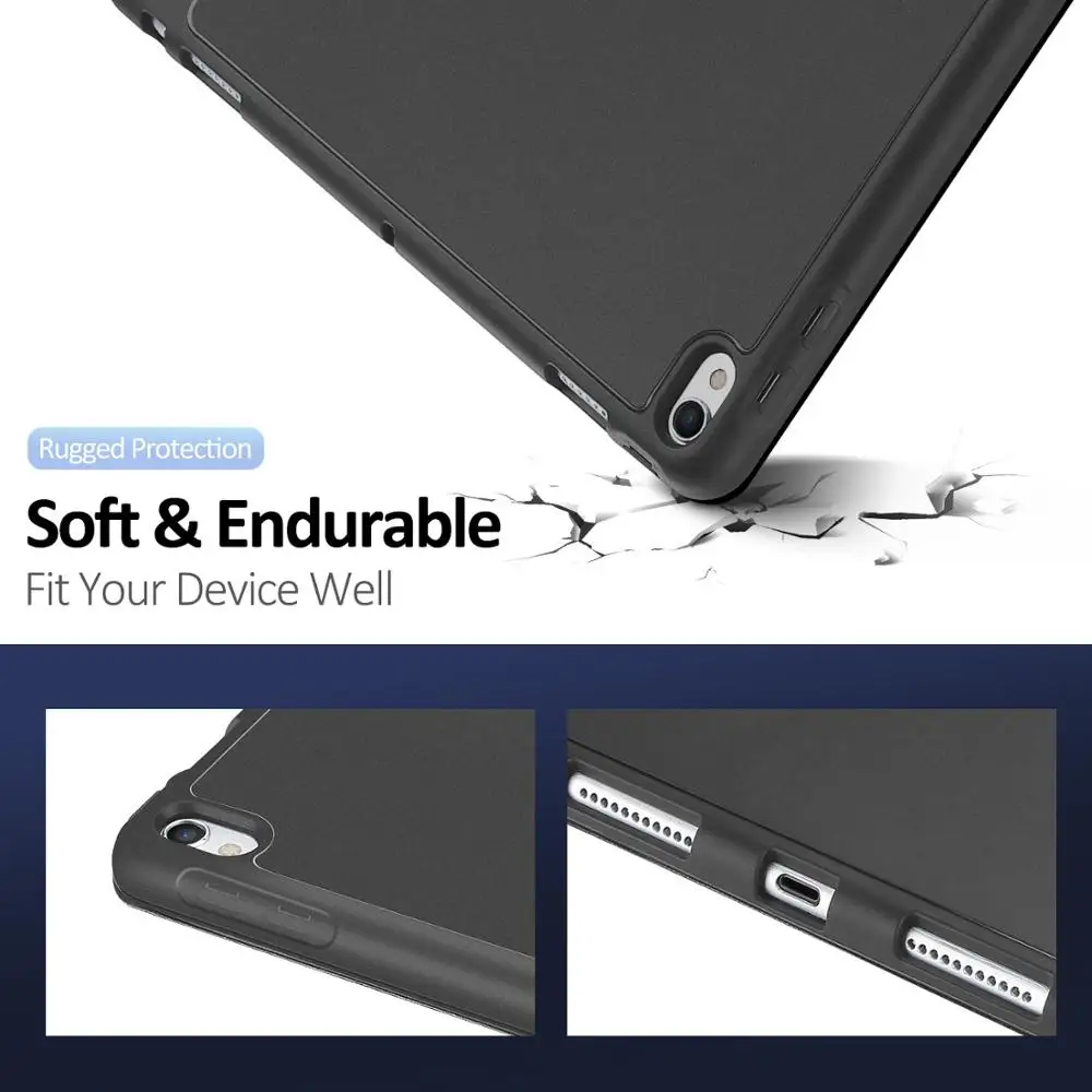 Умный чехол DUX DUCIS из искусственной кожи для iPad Air 3 (2019) мягкий книжка Pro 10 5 11 12 9 Mini с