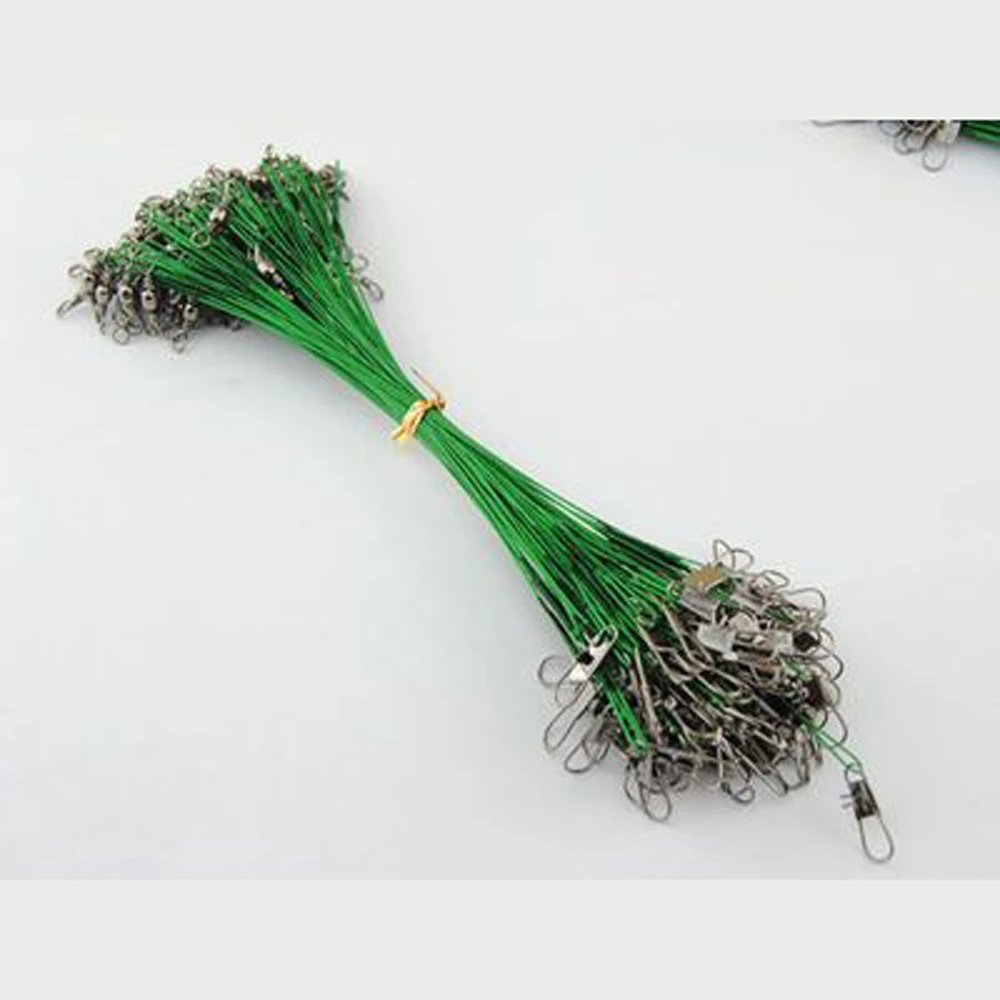 10 шт./Лот поводок для рыболовной лески из нержавеющей стали | Спорт и развлечения