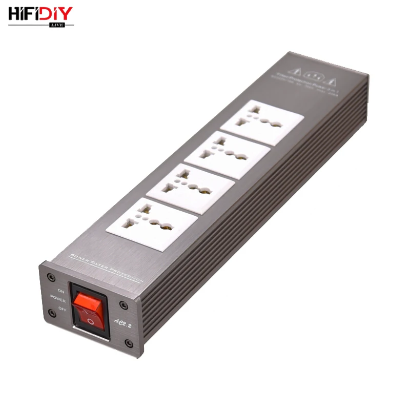 Блок питания для аудиофильтра HIFIDIY LIVE HIFI блок HiFi фильтра Schuko 1500 Вт 100 240 В AC2.2| |