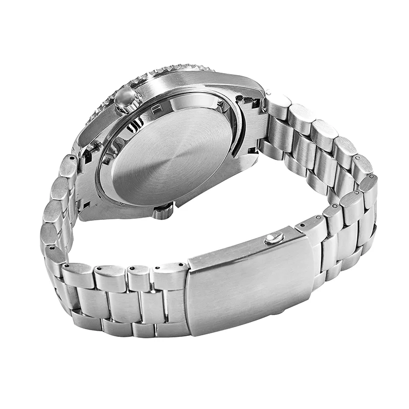 Часы наручные мужские с автоматическим циферблатом синие 43 5 мм | Наручные часы