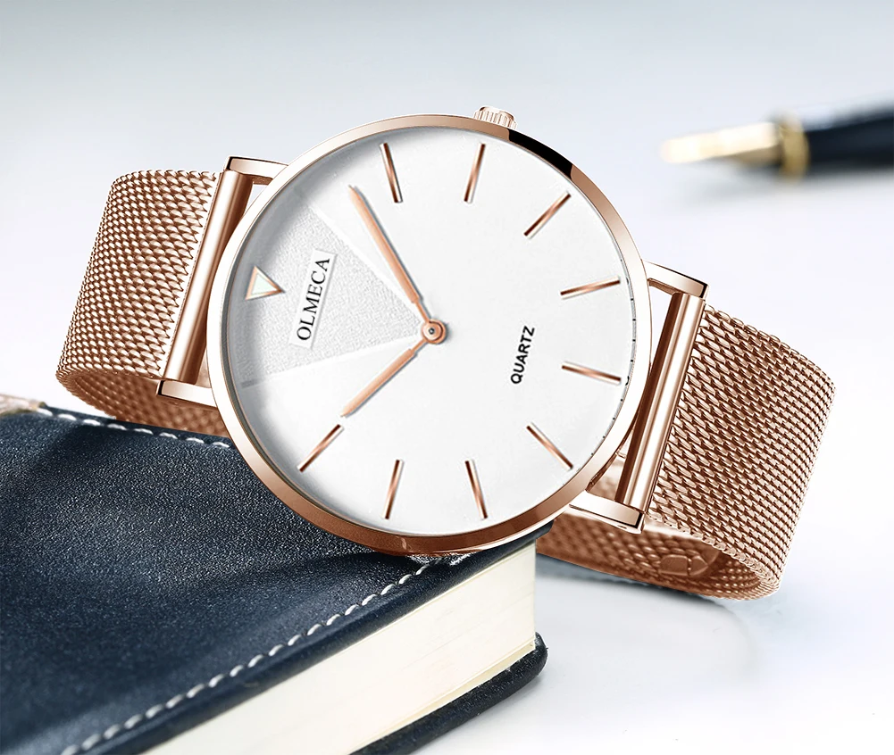 Часы OLMECA женские водонепроницаемые сплав|Женские наручные часы| |