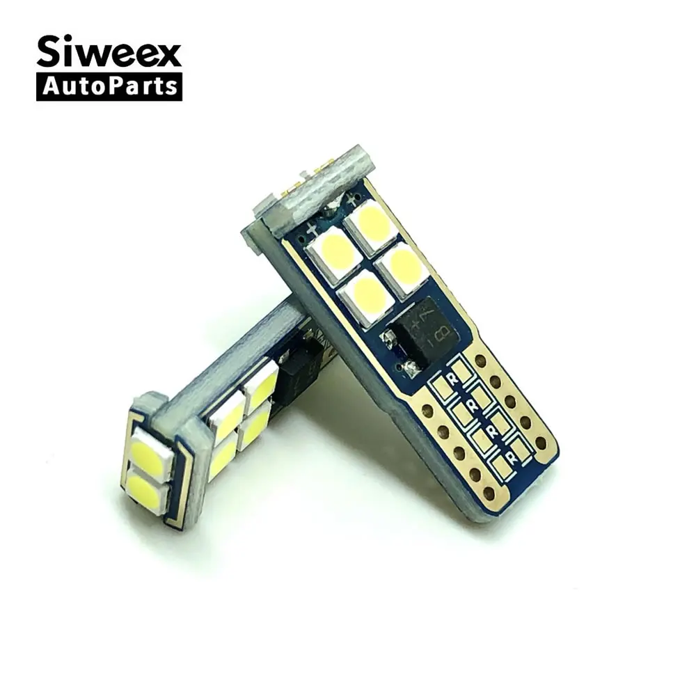 2 предмета T10 W5W 10 3030 SMD 168 192 авто светодиодный лампы двери светильник сигнала