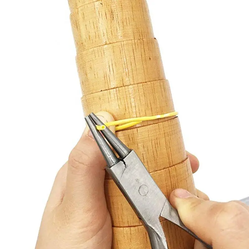 

DIY Wooden Step Bracelet Mandrel Sizer Wire Wrapping Tool Jewelry Making Tools