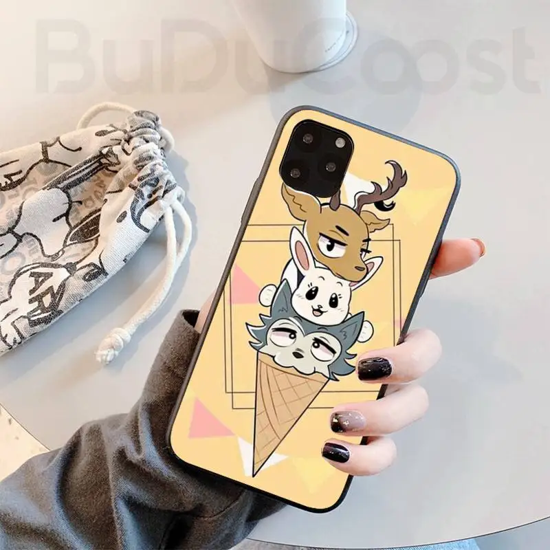 anime beastars phone case for iphone 12 pro max 11 pro xs max 8 7 6 6s plus x 5s se 2020 xr case free global shipping
