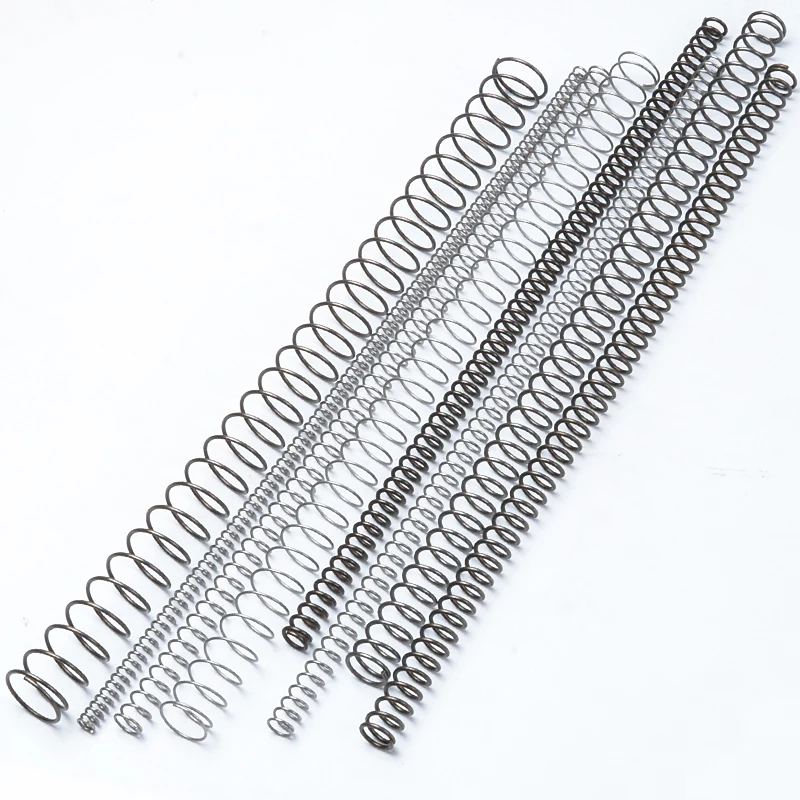 

2PCS Compression Spring Wire Dia. 0.2-1.0mm Wire Dia. Length 300mm Long Springs Protective Sleeve(Choose size in description)
