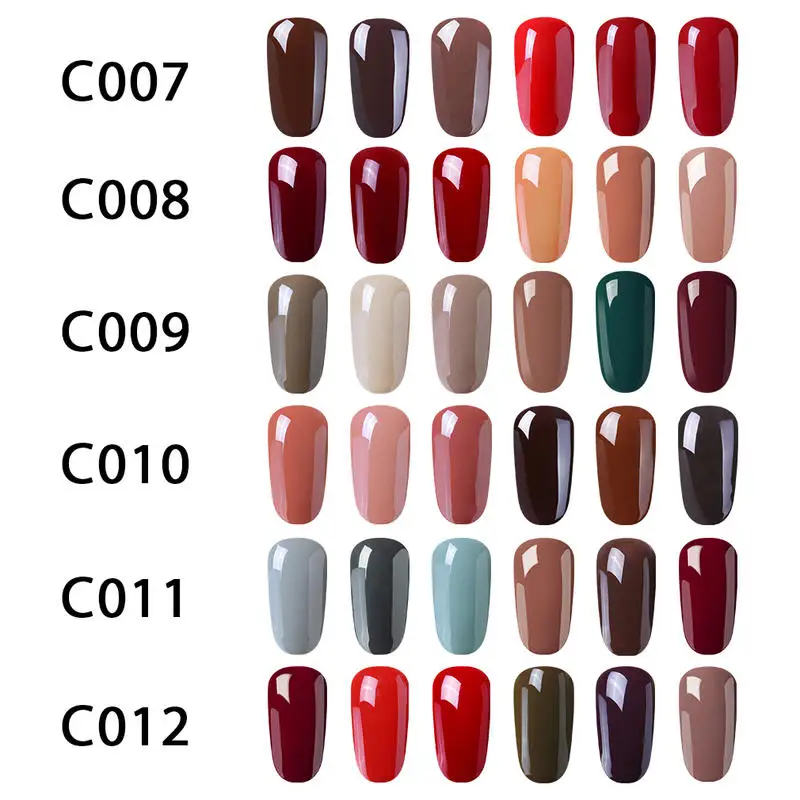 

Elite99 9pcs/set Gel Nail Polish Kit with No Wipe Top Base Coat Sets Matte Top Coat Soak Off Led Lamp Nail Art Manicure Set