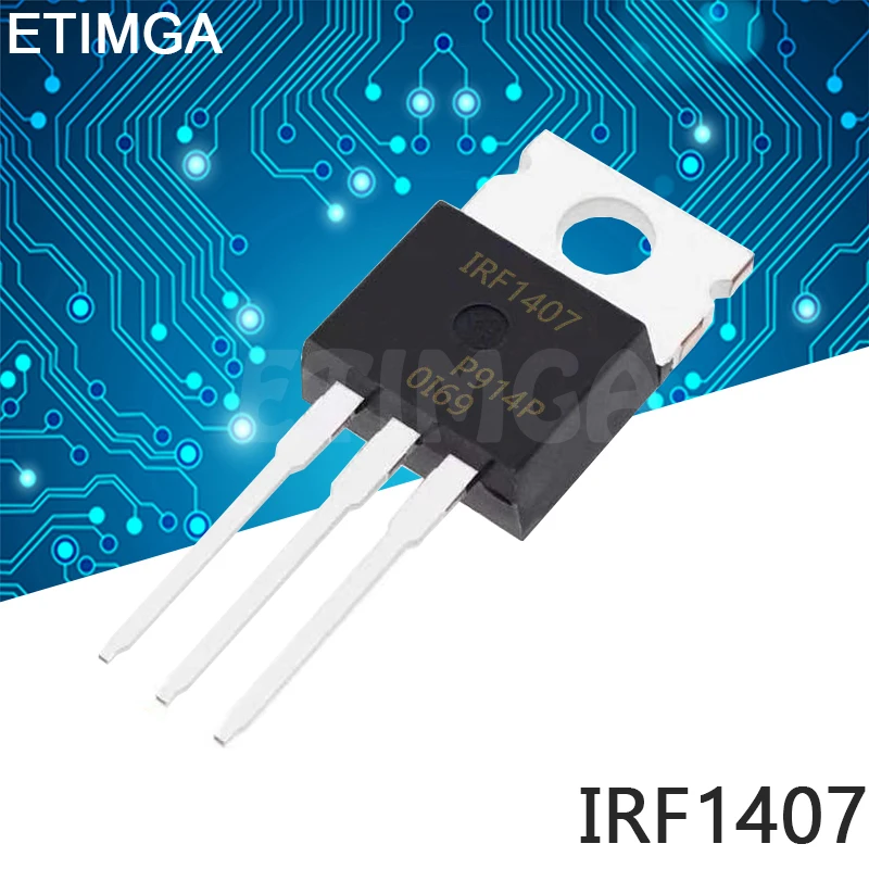 

10 шт./лот IRF1407 TO-220 IRF1407PBF TO220 транзистор