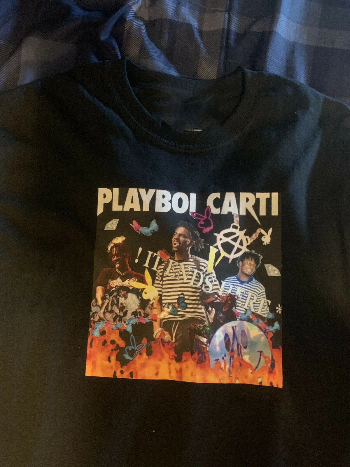 Playboi Carti AWGE футболка футболки с графическим принтом подарок бойфренду Vaporwave Lil Peep