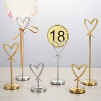 restaurants table number holders place card holder table picture holder wire photo holder clips picture memo note photo stand