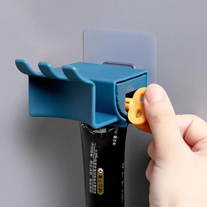 Выжималка для зубной пасты домашний пластиковый держатель щетки принадлежности