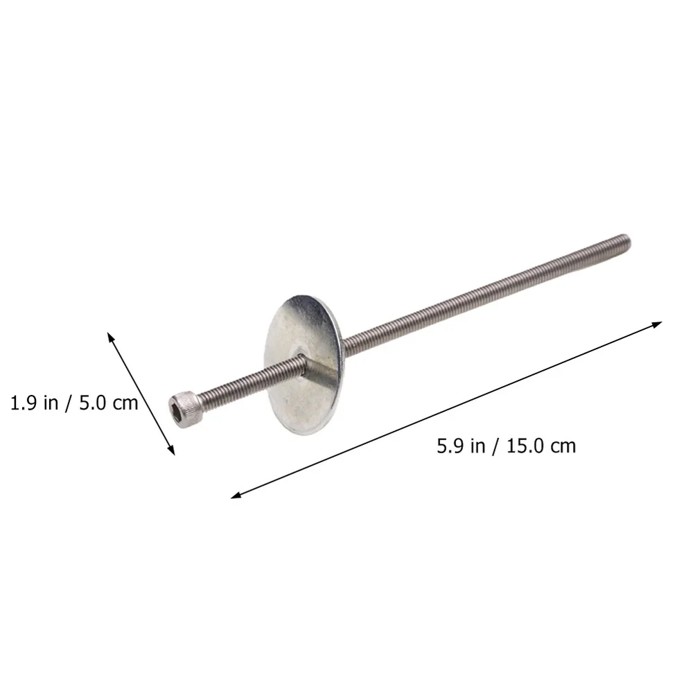 

1Pc Bike Repair Tool Chain Bottom Bracket Repair Tool Axis Fix Tool (Silver)