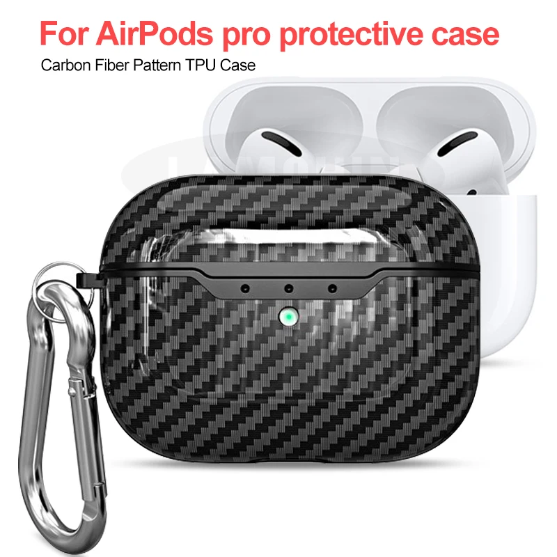 ТПУ чехол для наушников Apple Airpods 1 2 Bluetooth беспроводной защитный чехол для наушников для Airpods Pro Чехол коробка с крючком