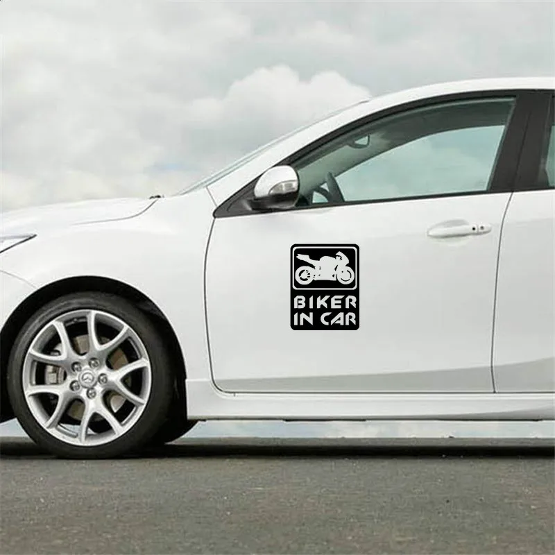Байкер на доске для Авто/бампера/окна виниловая наклейка наклейки DIY Декор CT1177 |