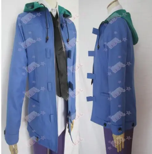

future Diary Aru Akise Cosplay Coat Costume jacket+pant+tie Tailor made