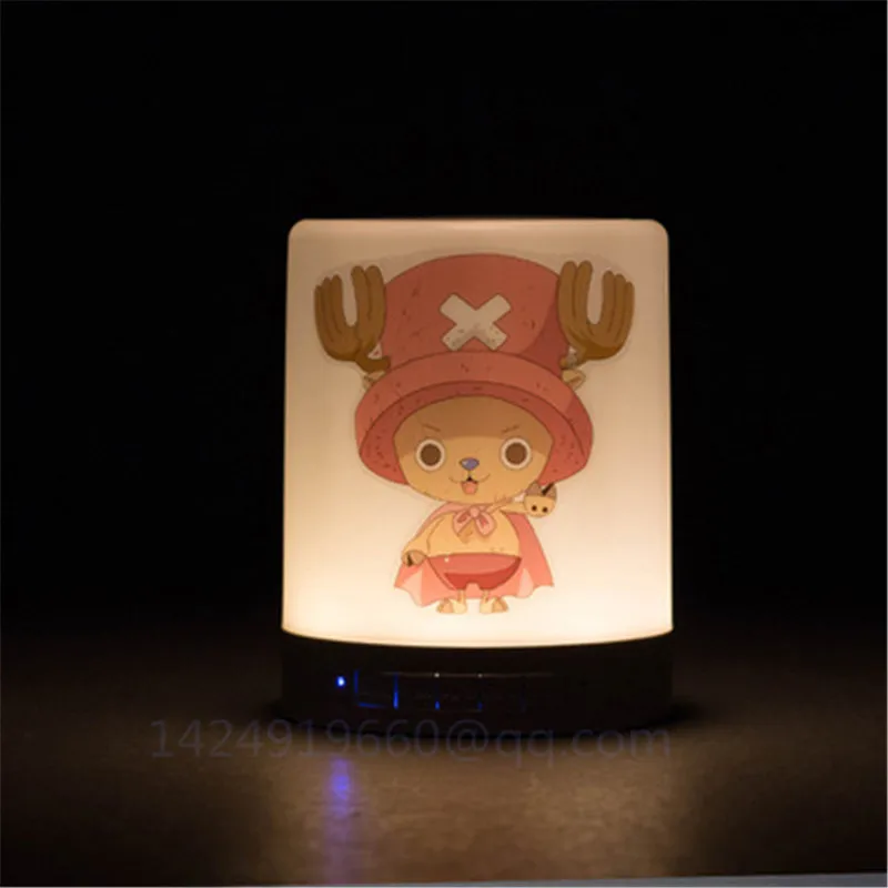

Anime ONE PIECE Creativity Luffy Zoro Bluetooth Audio Night Light LED Decoration Christmas Birthday Gift Action Model Toy R118