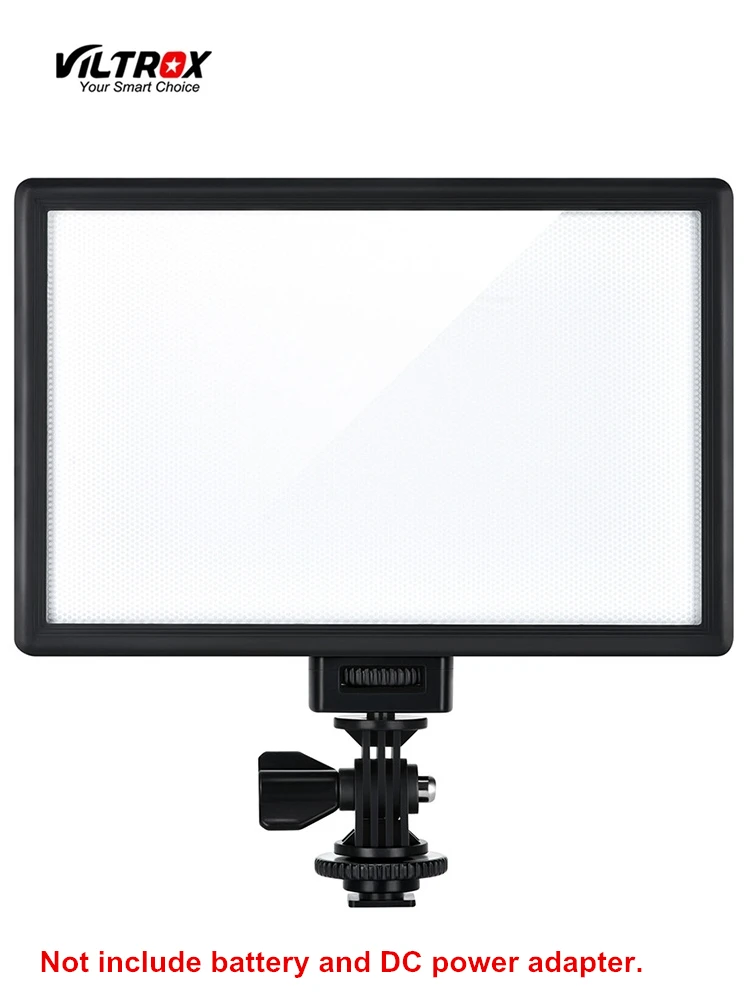 

Viltrox L116T LED Video Light Ultra Thin LCD Bi-Color & Dimmable DSLR Studio LED Light Lamp Panel for Camera DV Camcorder