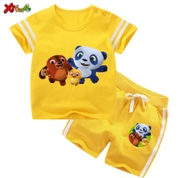 boys shorts and t shirt sets girls clothes kids clothes sportswear 2021 summer baby summer set costume children clothing set