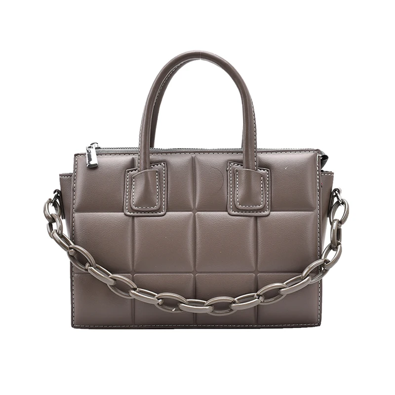 

Autumn and winter retro chain handbag 2021new fashion high quality PU soft leather women's designer shoulder messenger bag