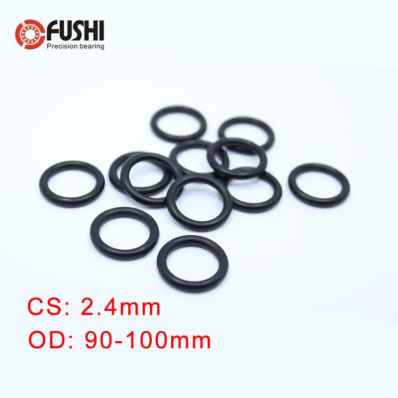 

CS2.4mm NBR ORing OD 90/92/95/98/100* 2.4mm 50PCS O-Ring Nitrile Gasket seal Thickness 2.4mm ORing