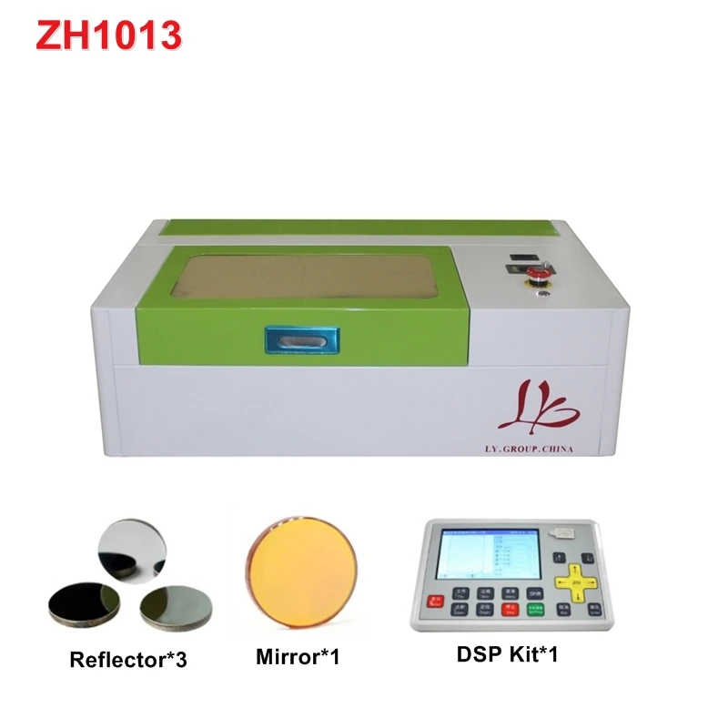 LY mini 3020 2030 40 Вт CO2 лазерный гравер гравировальный станок ЖК панель управления и