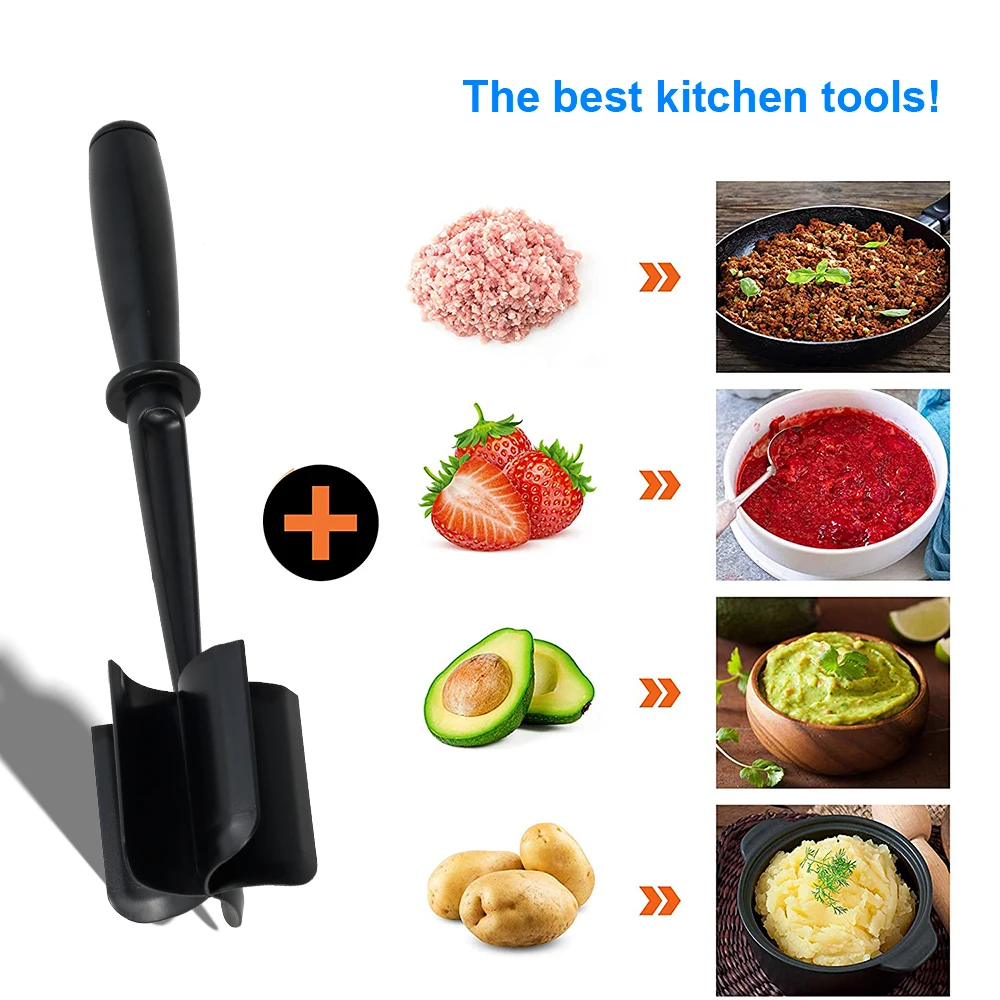 Измельчитель для мяса измельчитель с 5 лезвиями не прилипает термостойкий