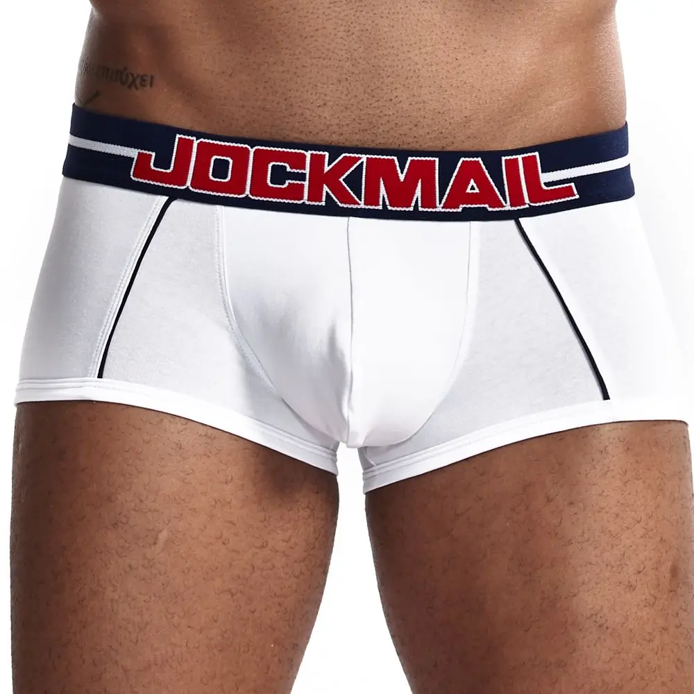 JOCKMAIL боксер для мужчин Новое модное мужское белье сексуальные мужские боксеры U выпуклая сепарация боксер homme подарок для мужчин cueca Gay