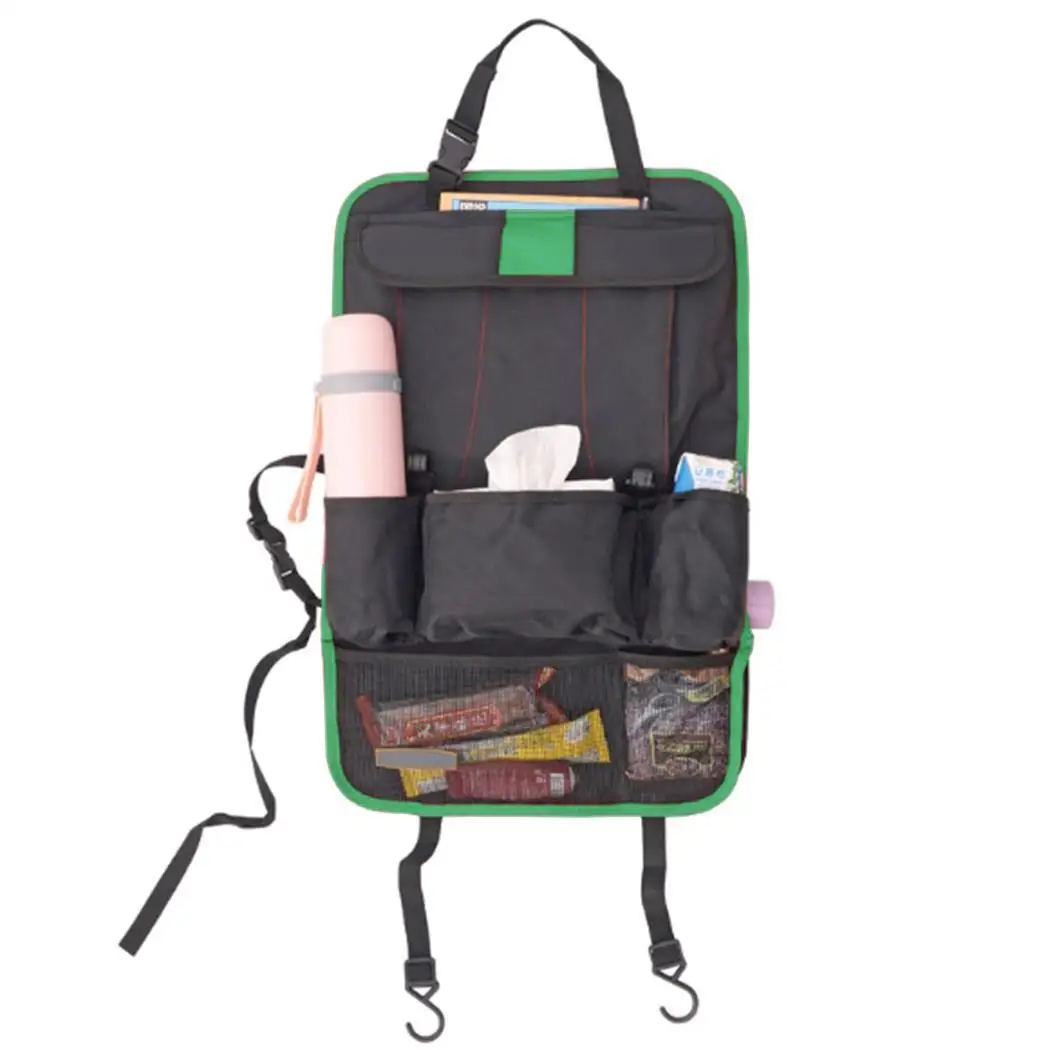 Многофункциональный автомобильный органайзер для заднего сиденья компактный