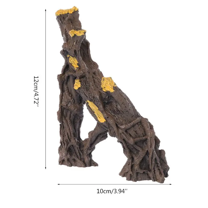 

A Shape Reptile Branches Resin Aquarium Decoration Natural Driftwood for Climbing