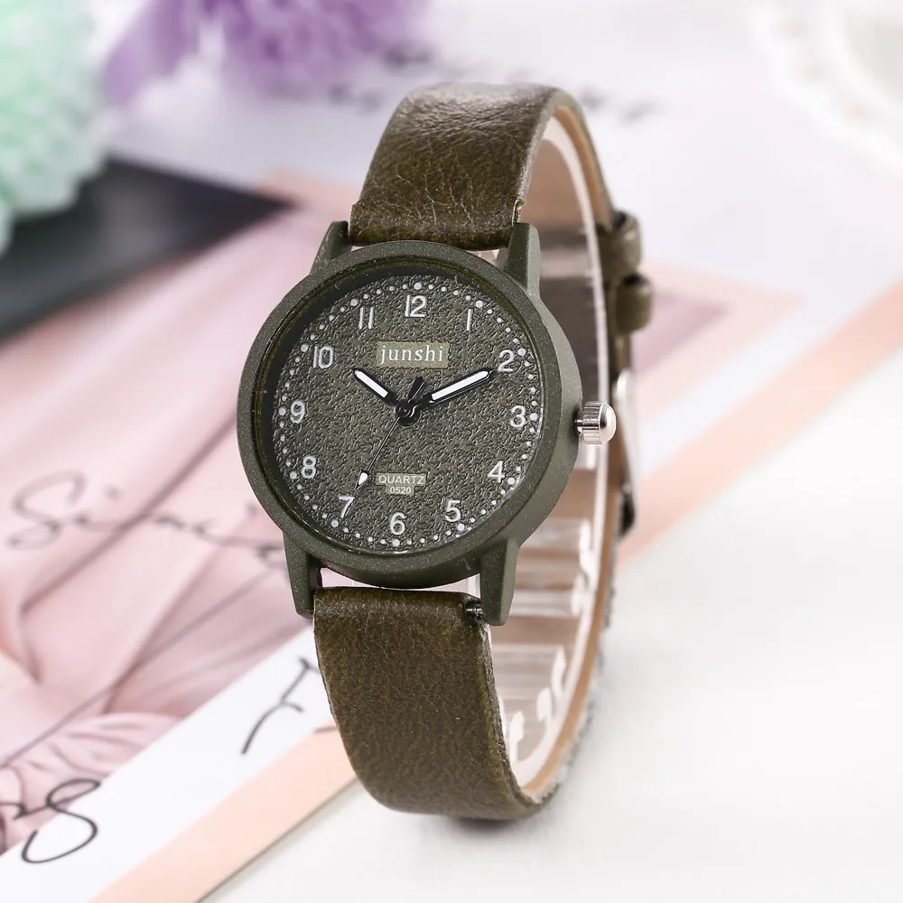 

Woman Watch 2019 Alloy Fashion & Casual Bayan Saat Bracelet Clasp Brown Watch Auto Date #B