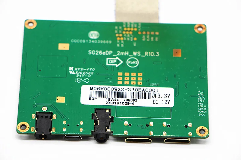 Ультратонкая плата драйвера 2K Edp портативная дисплея HD разрешение MiniHDMI USB