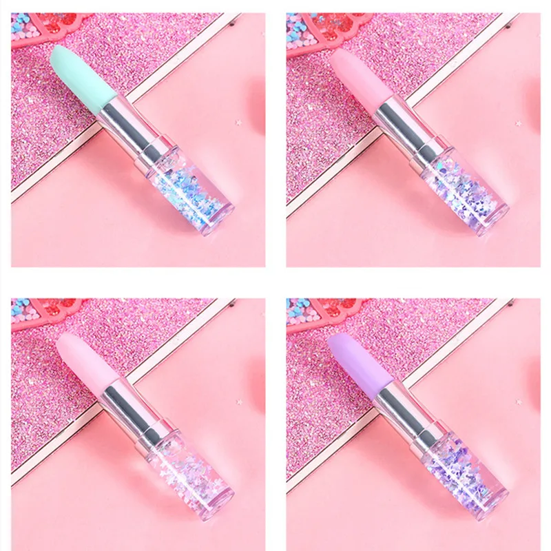 Ручка кавайная розовая для девочек 1 шт. креативный помада-гель с масляными