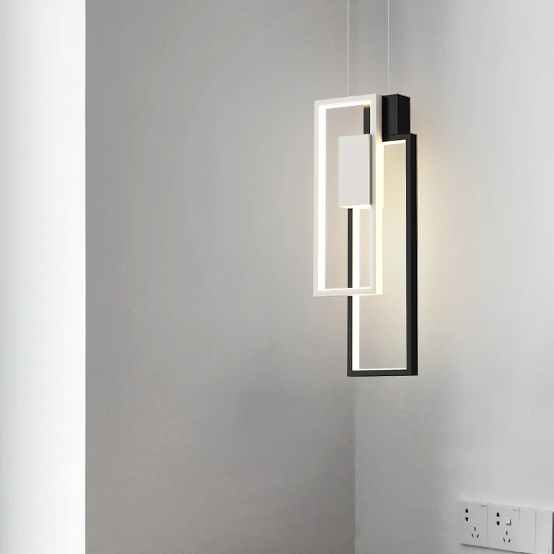 Минималистичный современный светодиодный подвесной светильник в скандинавском