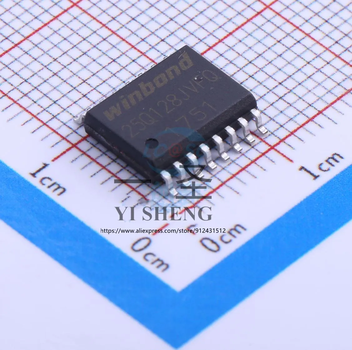 10 шт./лот W25Q128JVFIQ 25Q128JV SOIC-16_300mil | Электронные компоненты и принадлежности