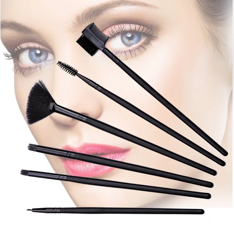 Унисекс кисти для макияжа 32 шт. косметический набор бровей Румяна Основа Пудра