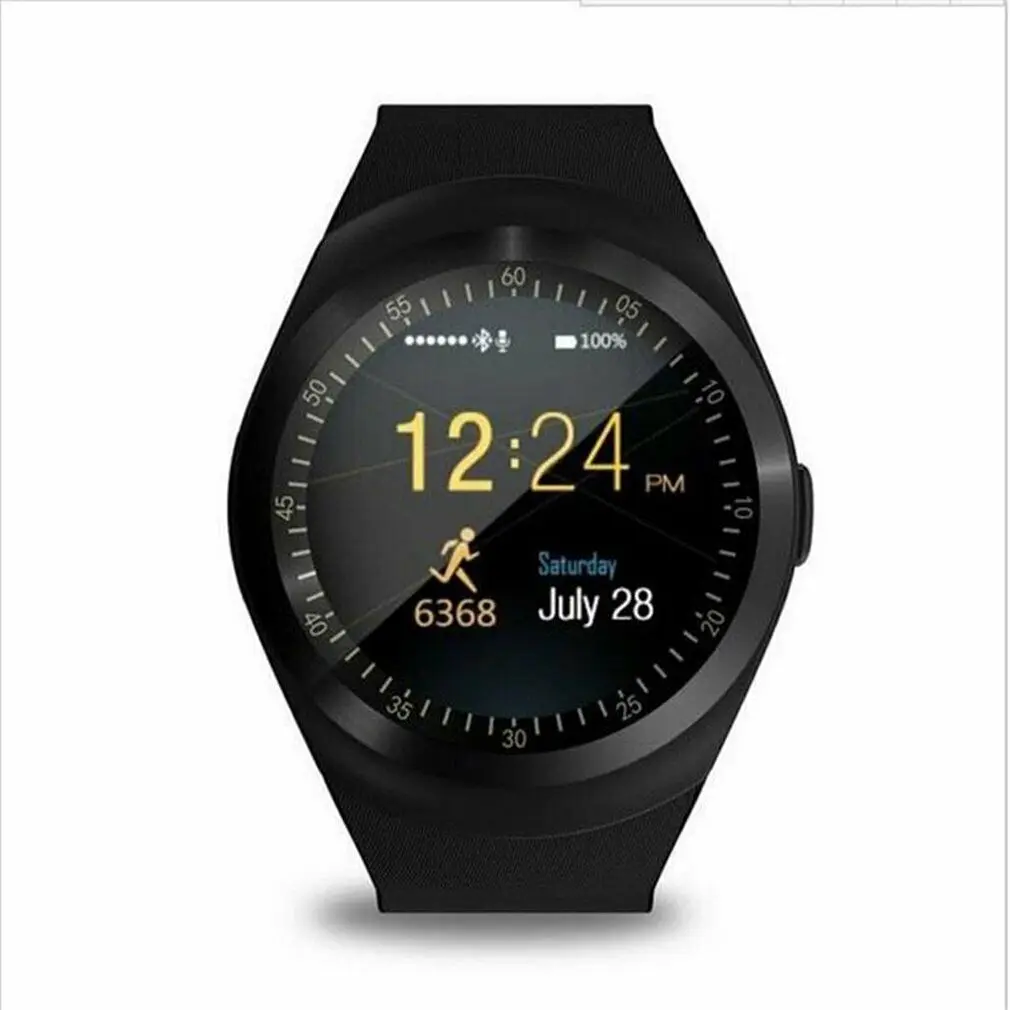 Y1 смарт диск Bluetooth часы Смарт телефон Спорт Шагомер|Смарт-браслеты| |