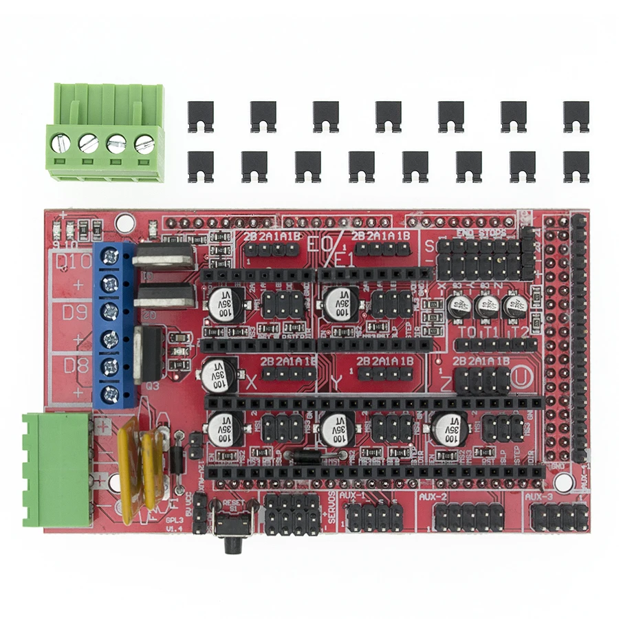 Панель управления для 3D принтера RAMPS 1 4 Reprap MendelPrusa|3d printer controller|ramps 1.4p p | - Фото №1