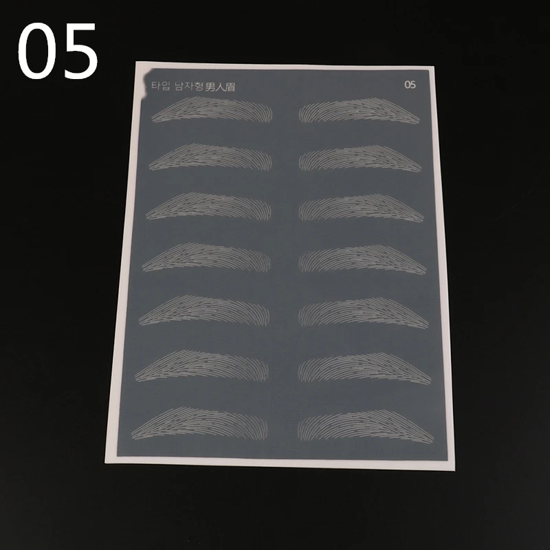 1pcs Practice Microblading Tattoo Skin Eyebrow Cosmetic Permanent Makeup Training Supplies For Beginners | Красота и здоровье