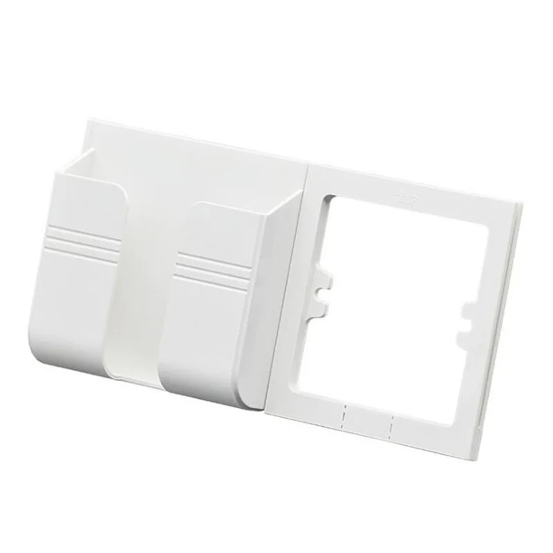 Storage Rack Wall Mounted Phone Charging Holder Socket Smartphone Charger Shelf Stand Support Organizer | Дом и сад