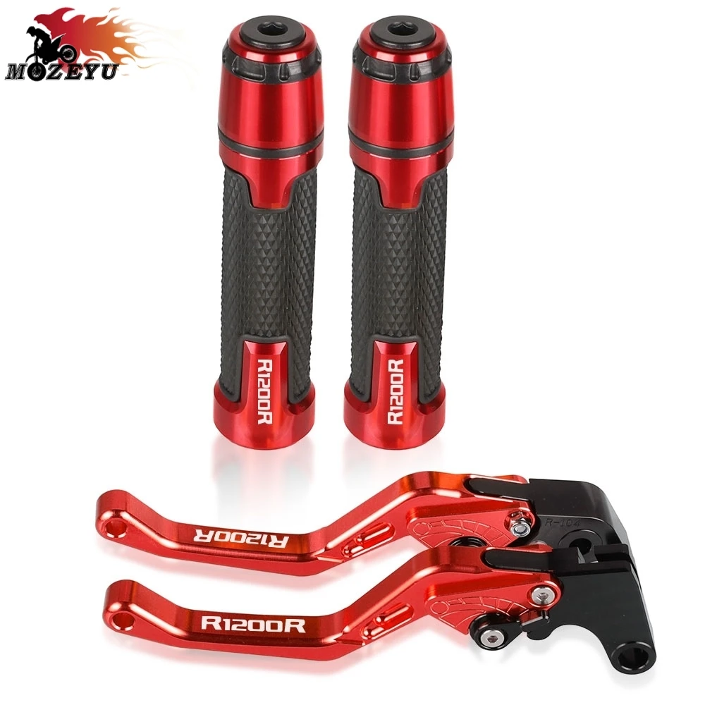 

R1200R Handbrake Brake Handle Clutch Levers Motorcycle Thruster Grip Handle Bar Cap End Plugs For BMW R1200R 2015 2016 2017 2018