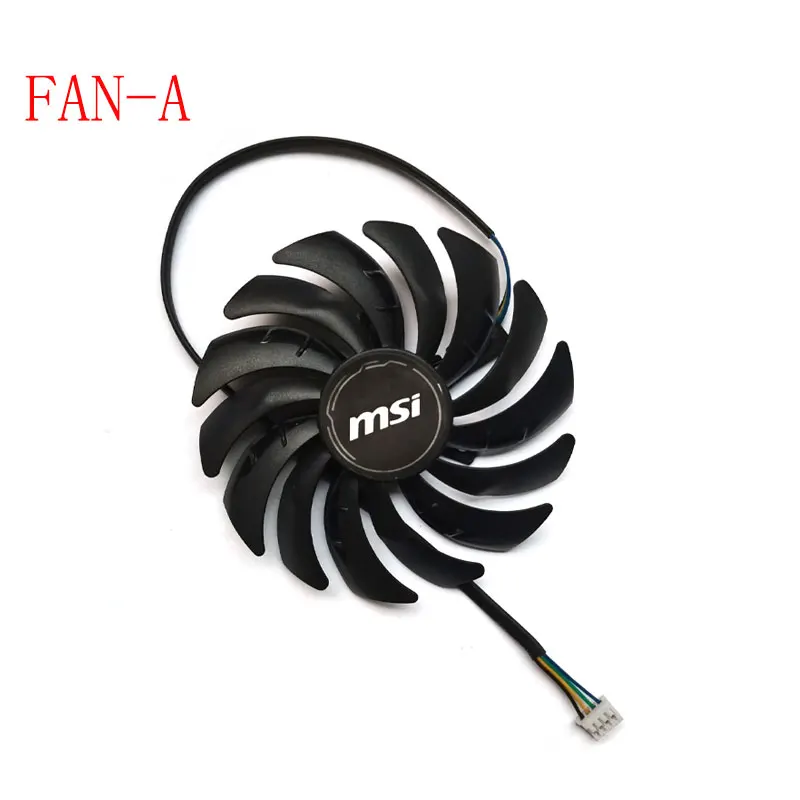 2 шт. 95 мм PLD10010S12HH 4-контактный DC 12 В RTX3060 GPU видеокарты вентиляторы подходит для MSI RTX